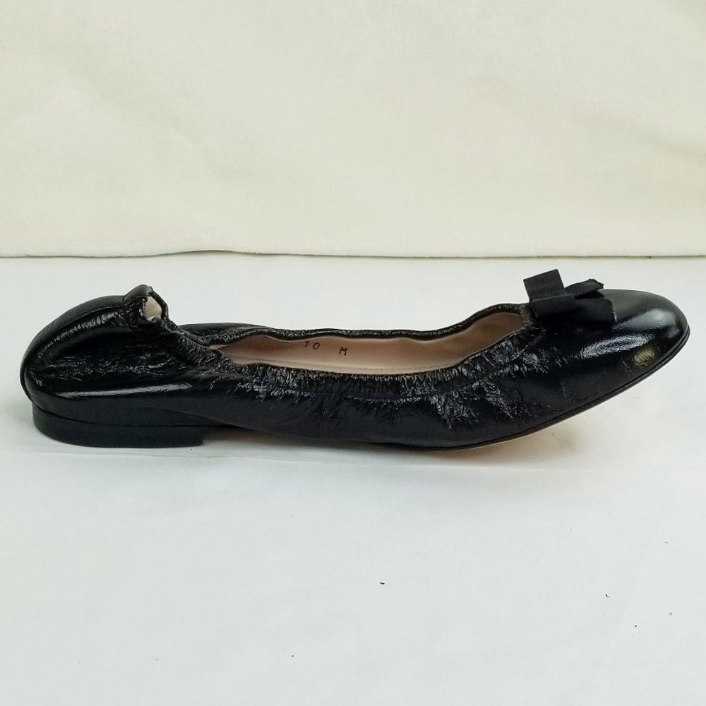 🔥 Stuart Weitzman Black Flats with Bow - Picture 5 of 12